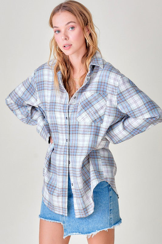 Dreamy in Plaid Shirt
