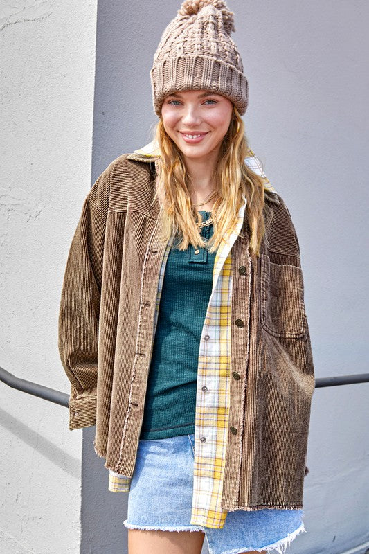 Dreamy in Plaid Shirt