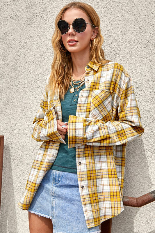 Dreamy in Plaid Shirt