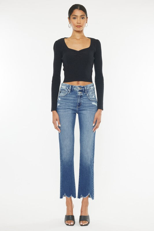 Kan Can - High Rise Slim Straight
