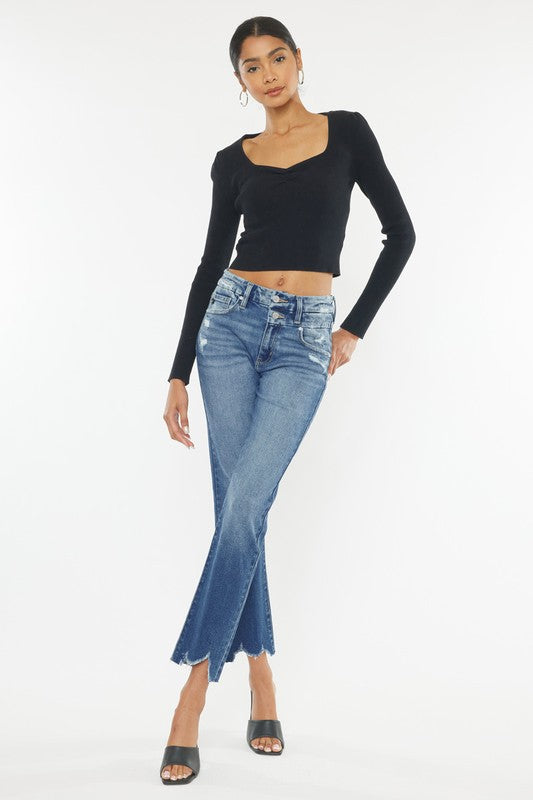 Kan Can - High Rise Slim Straight