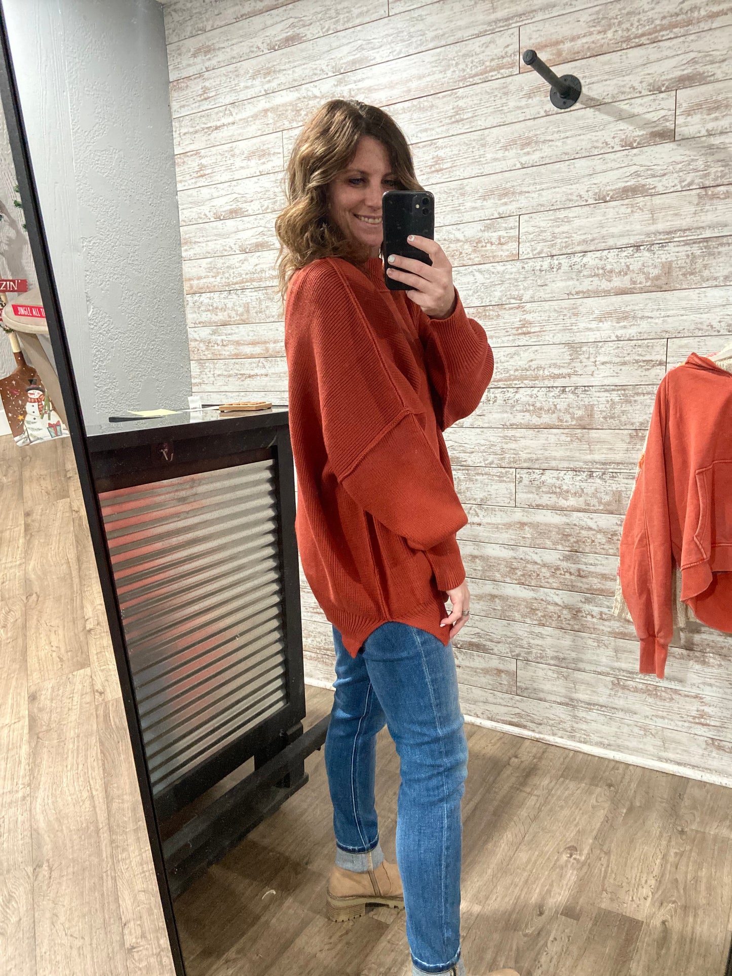 Stay Humble Oversized Sweater