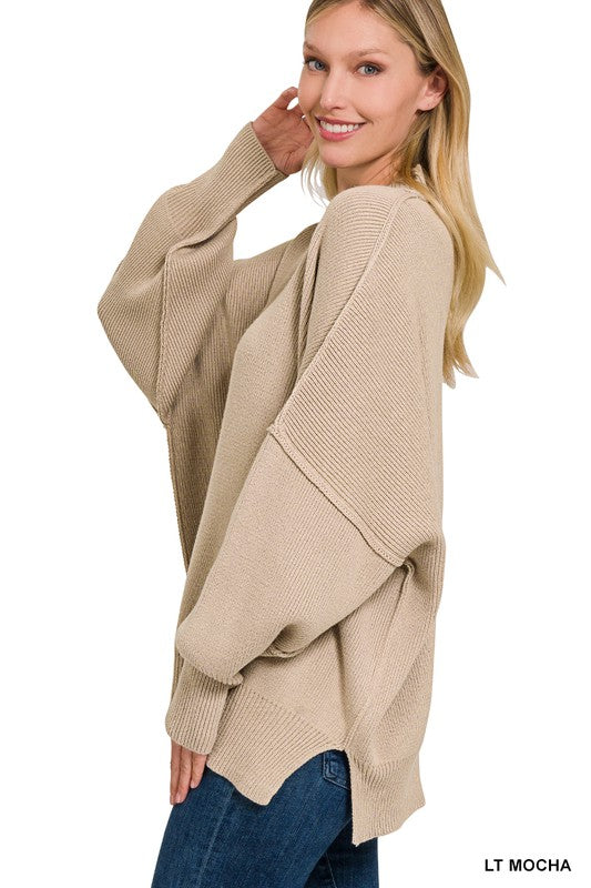 Stay Humble Oversized Sweater