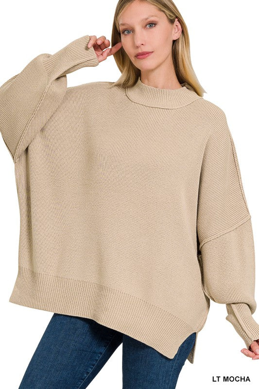 Stay Humble Oversized Sweater