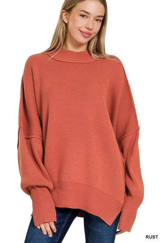 Stay Humble Oversized Sweater