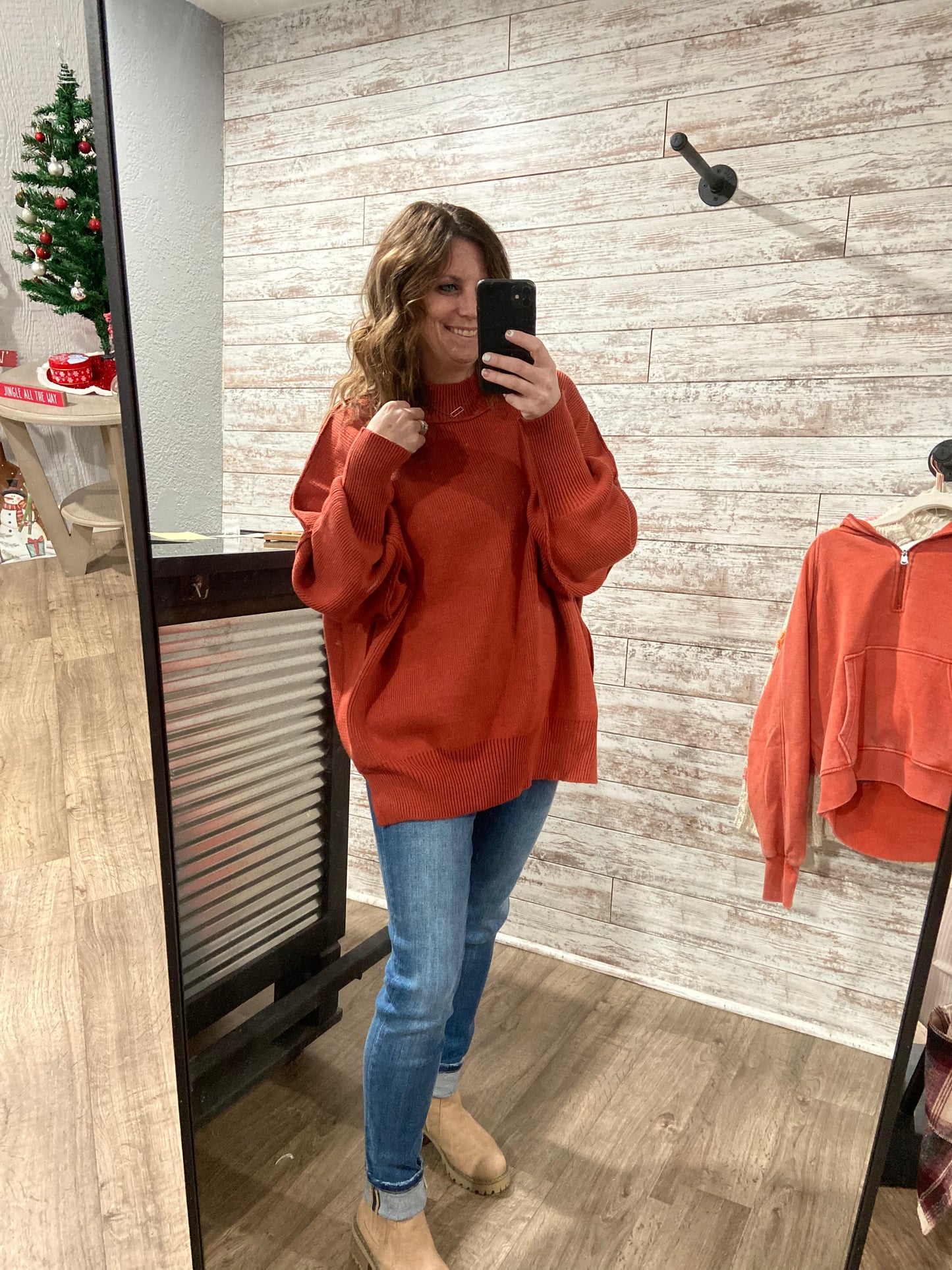 Stay Humble Oversized Sweater