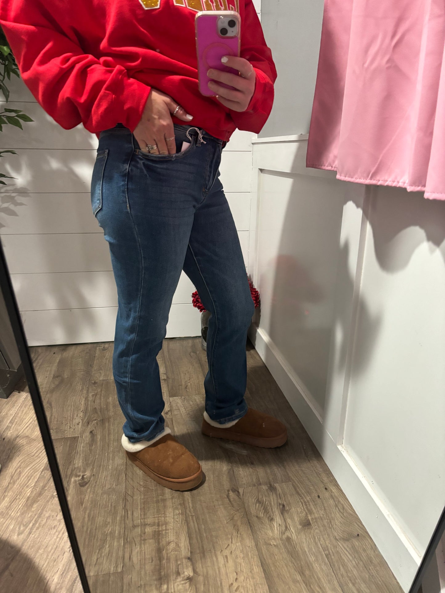 Moonlight Lovervet Straight Leg Jeans