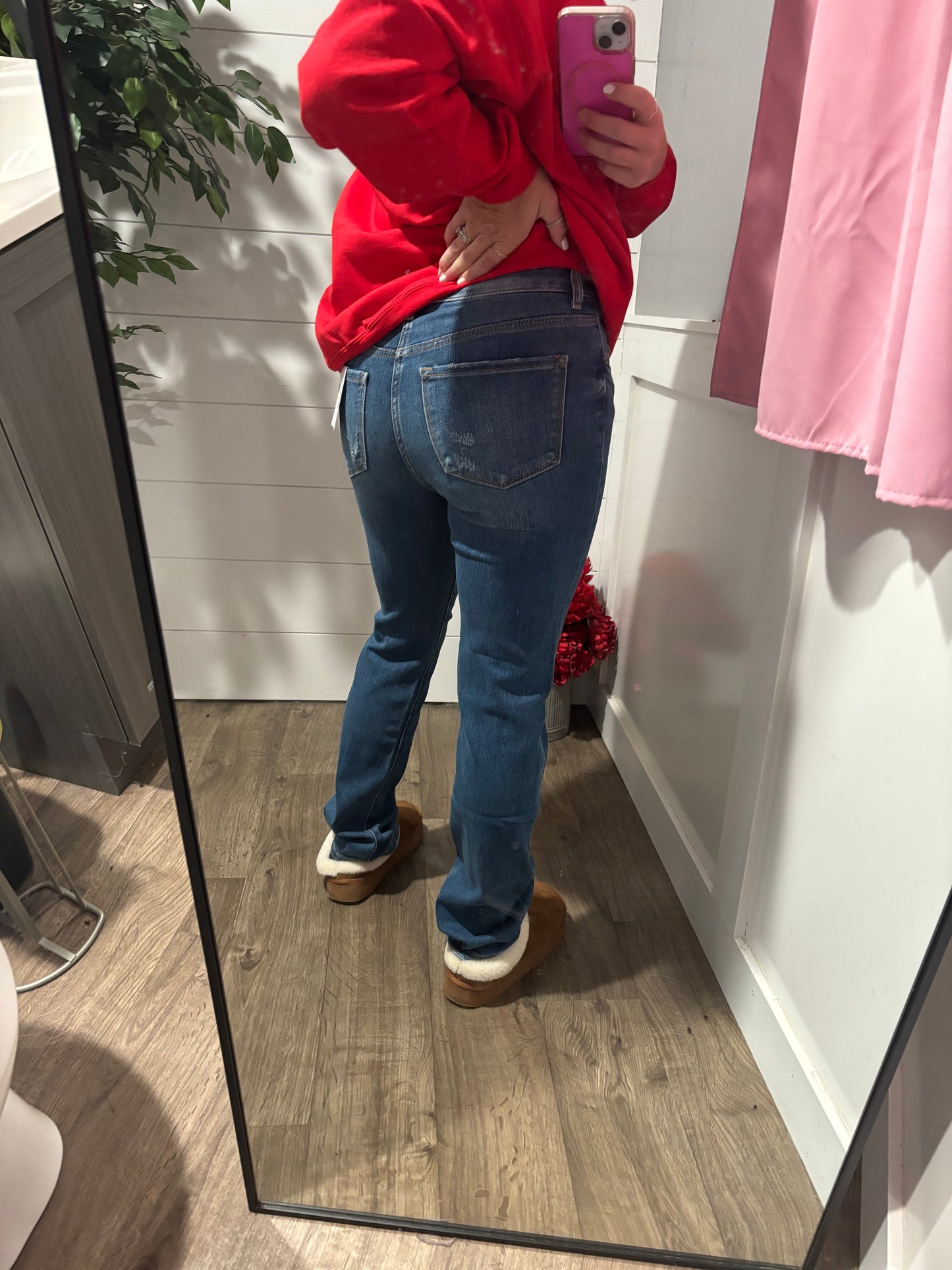 Moonlight Lovervet Straight Leg Jeans