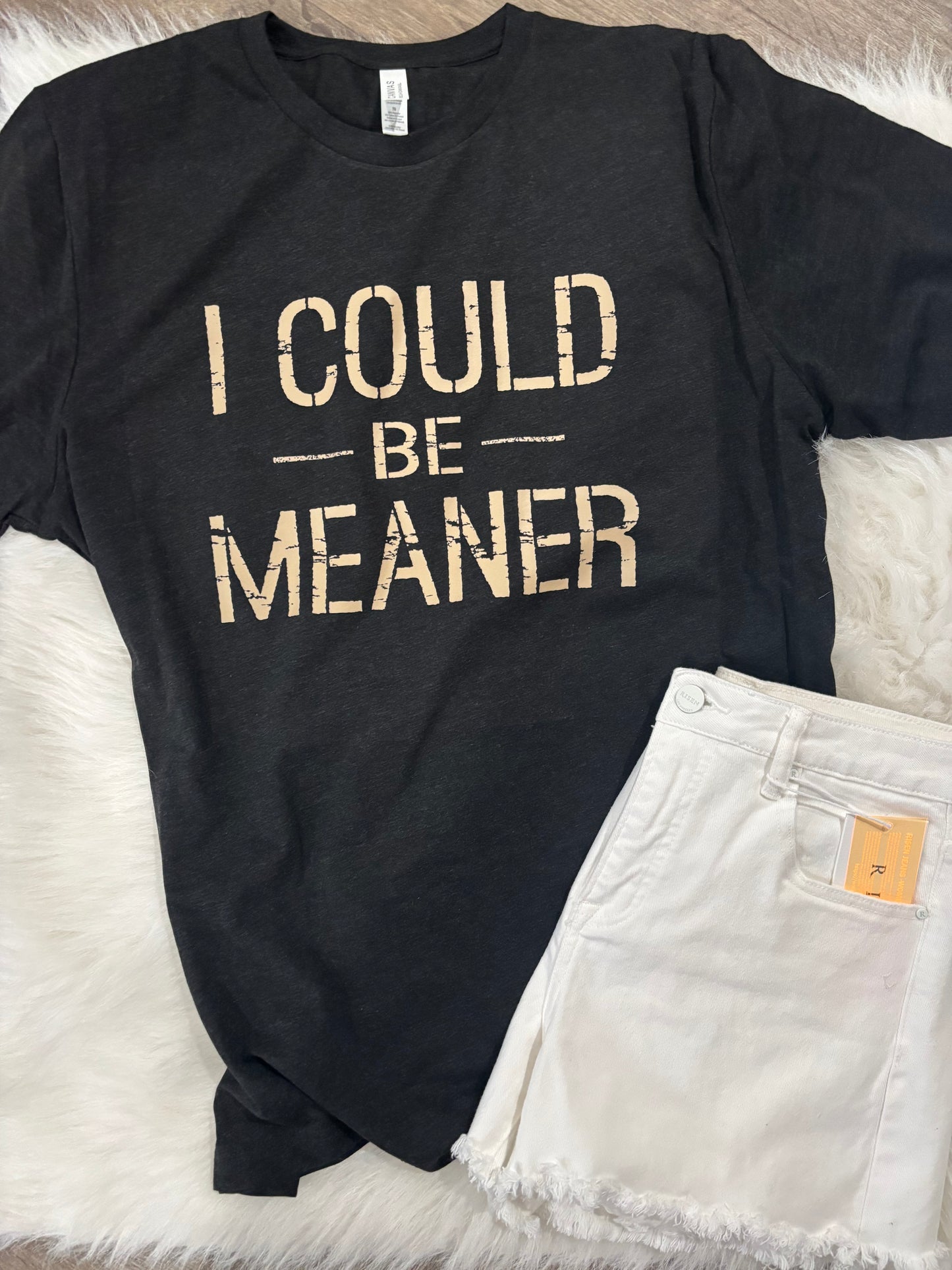 I Could Be Meaner Graphic Tee