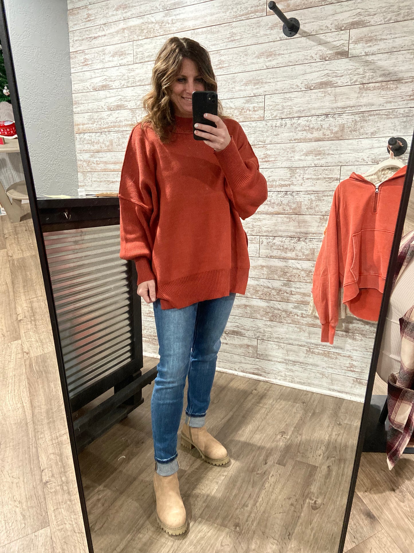 Stay Humble Oversized Sweater