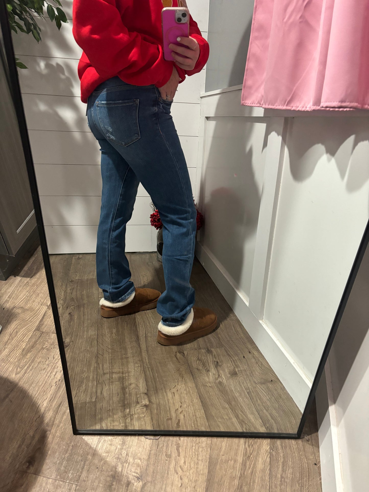 Moonlight Lovervet Straight Leg Jeans