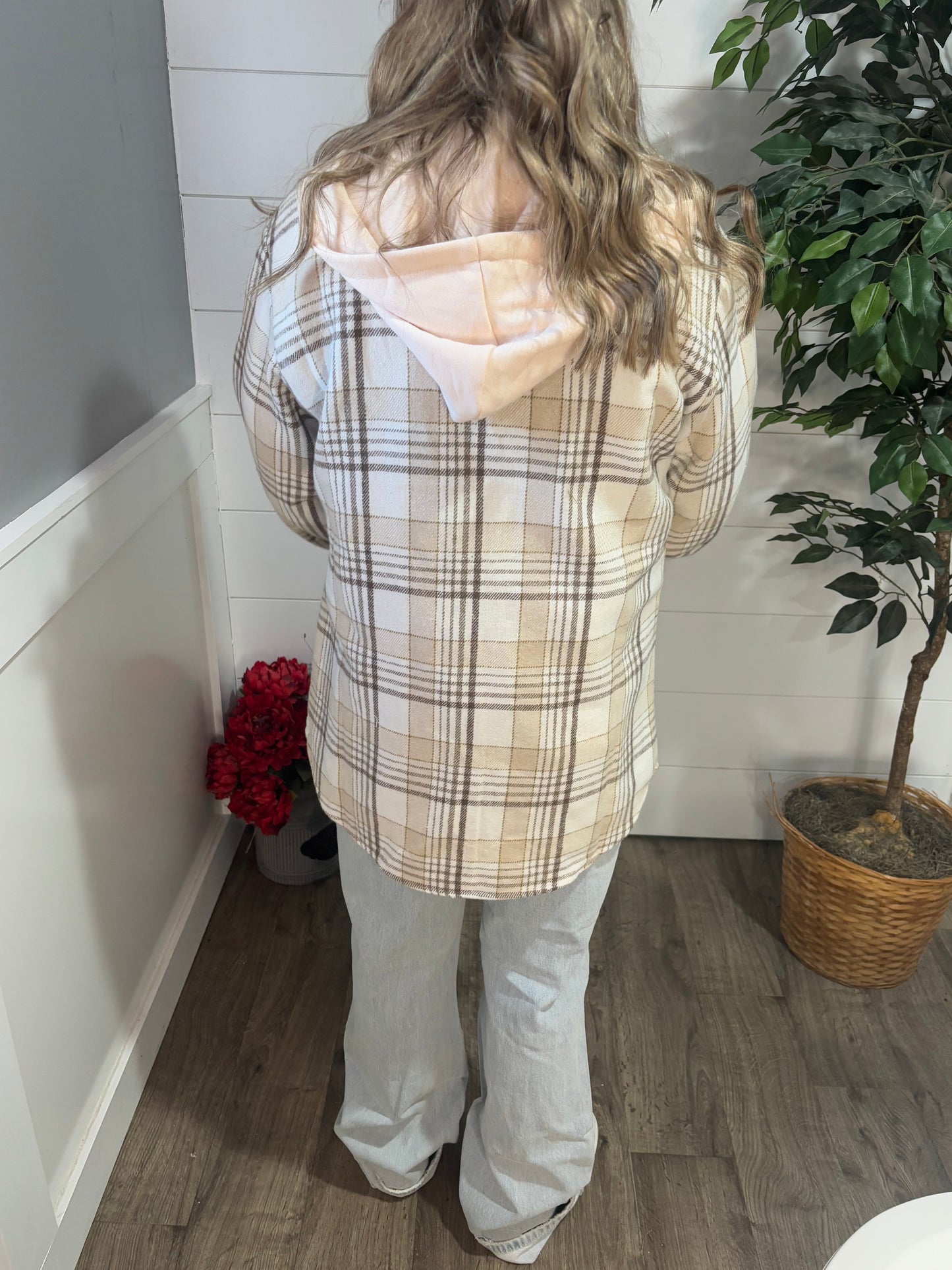 Places to Be Plaid Shacket