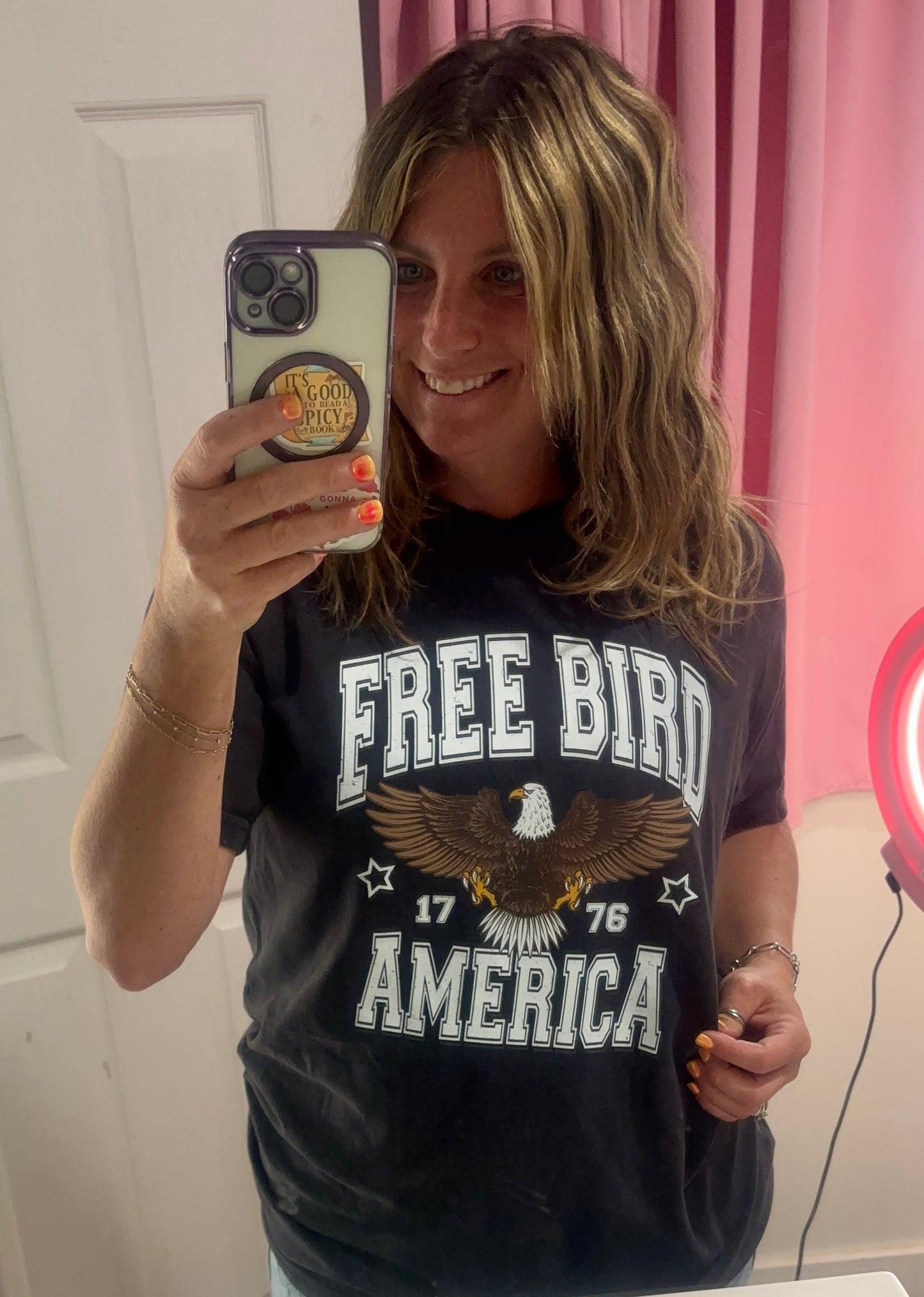 Free Bird America Mineral Wash Shirt
