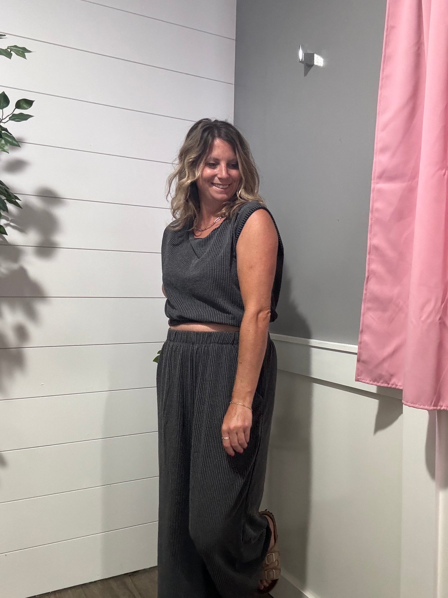 Jessica Cropped Pant Set