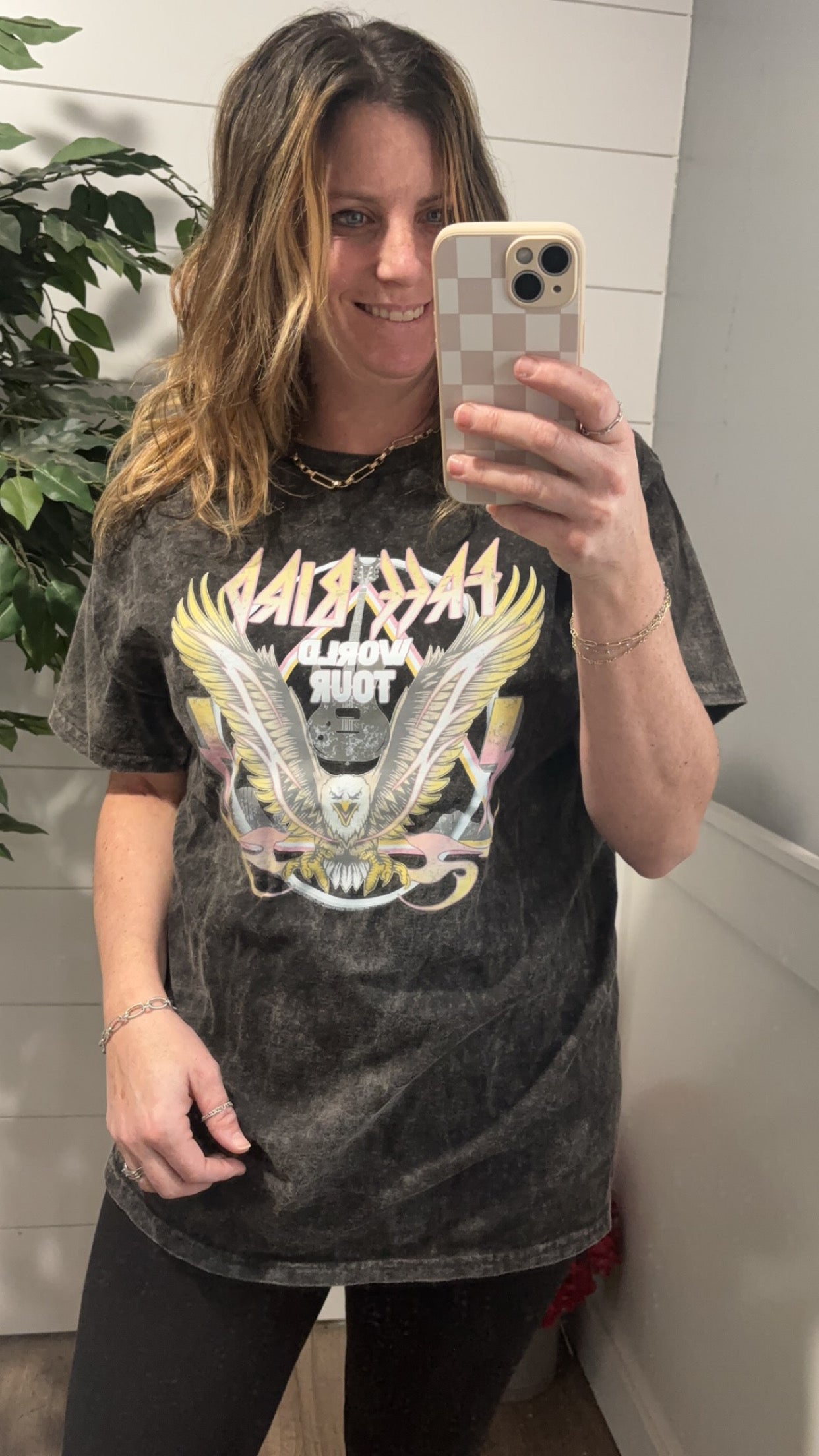 Free Bird Mineral Wash Graphic Tee
