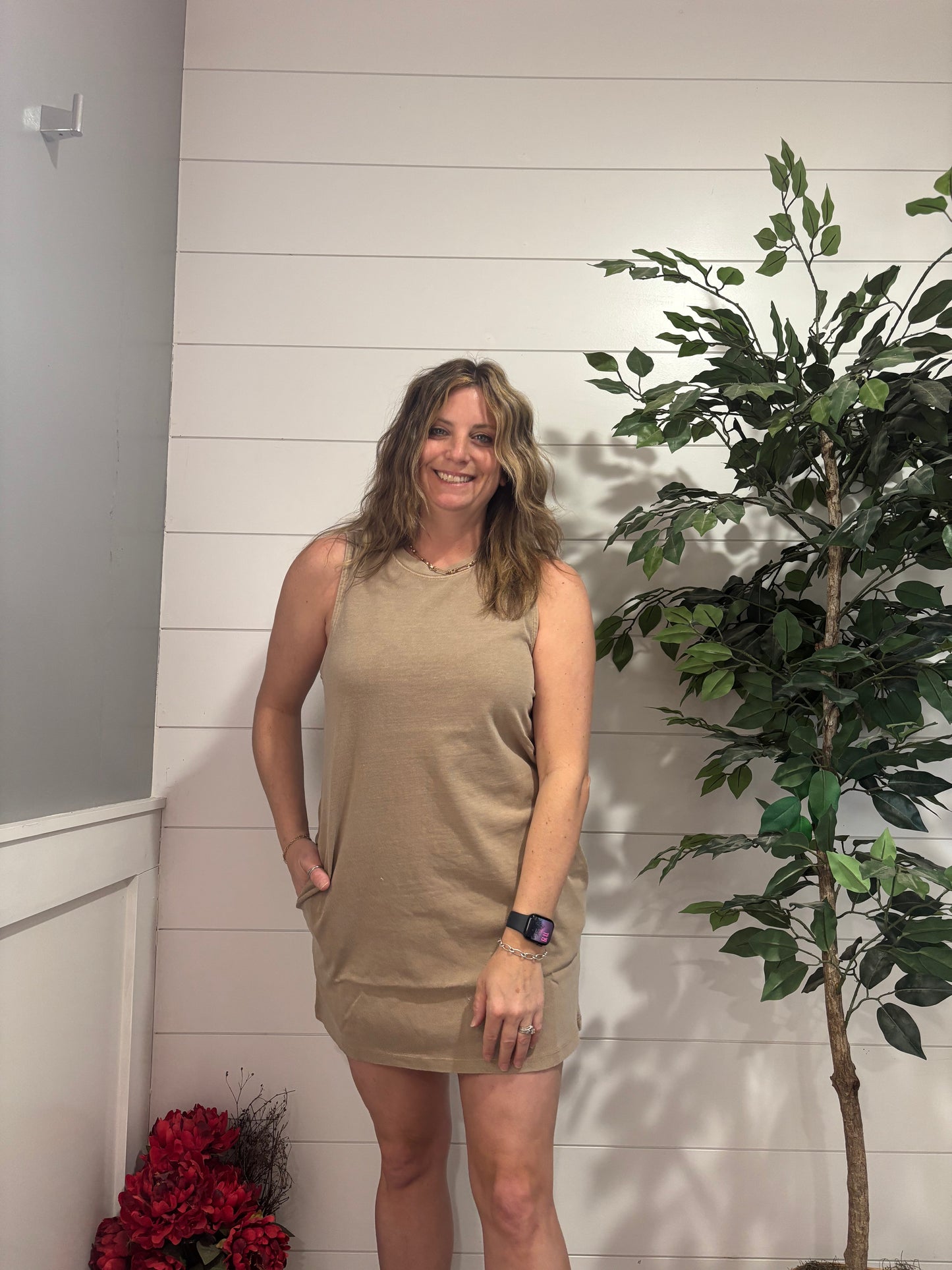 Sleeveless Mini Dress