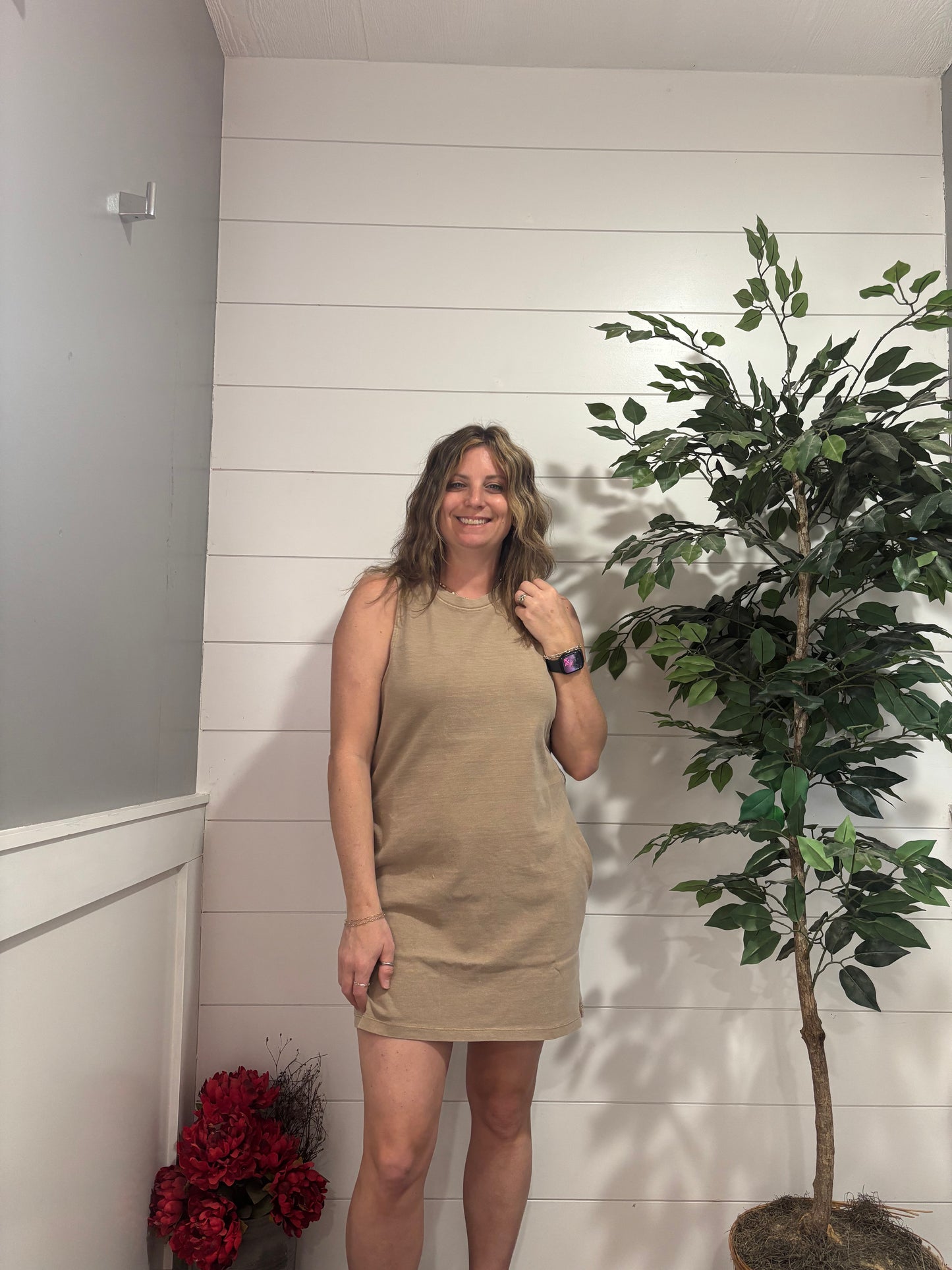Sleeveless Mini Dress