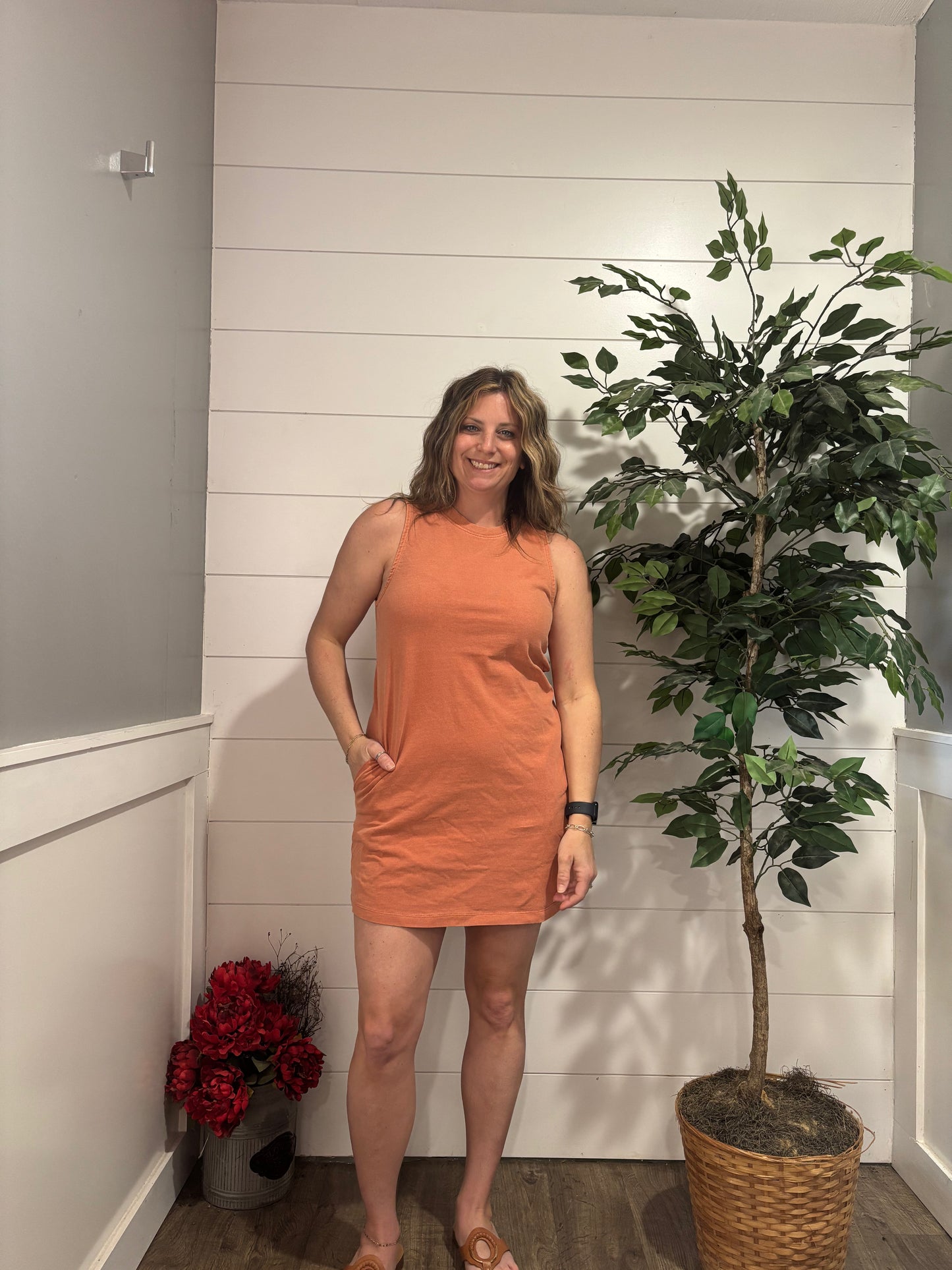 Sleeveless Mini Dress