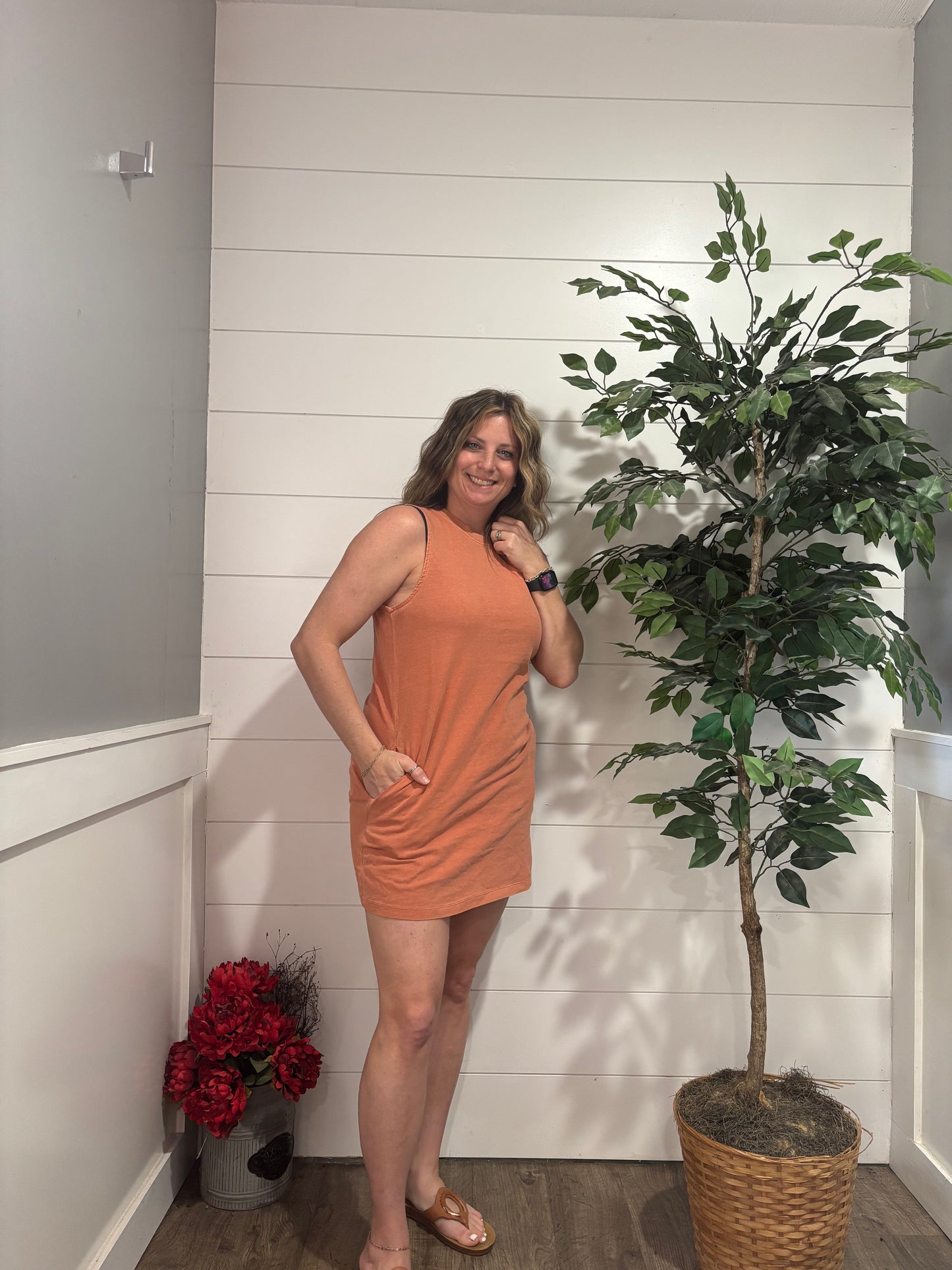 Sleeveless Mini Dress
