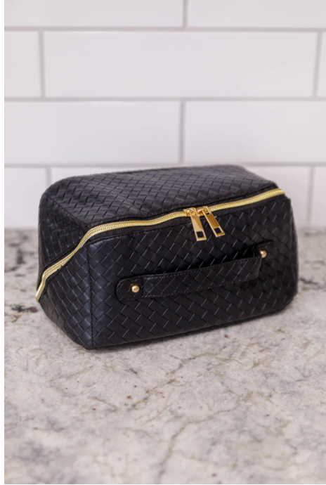 New Dawn Cosmetic Bag - Black