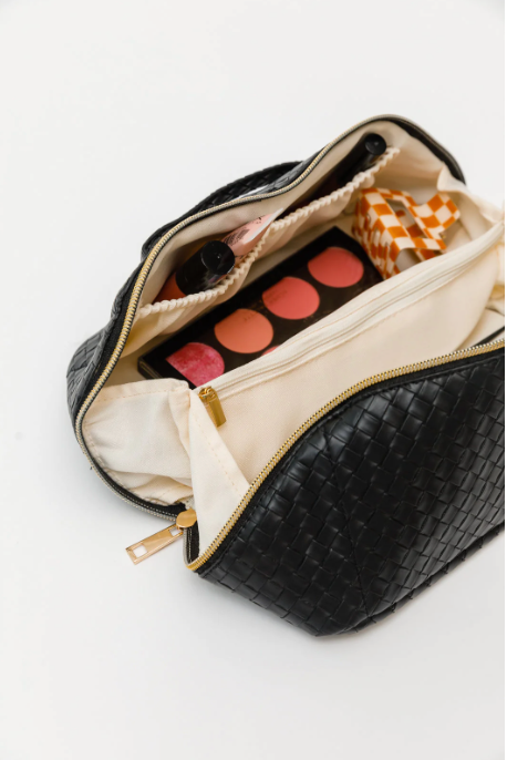 New Dawn Cosmetic Bag - Black