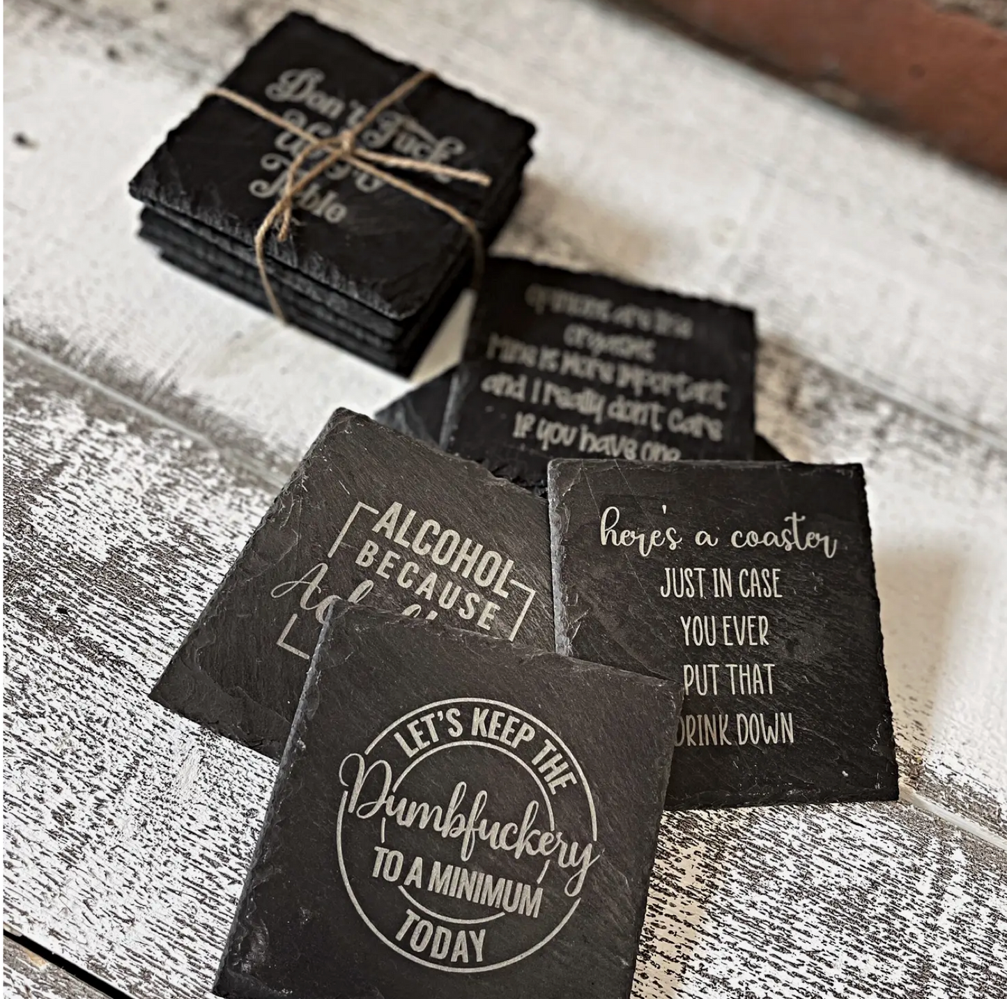 Snarky, Funny Coasters