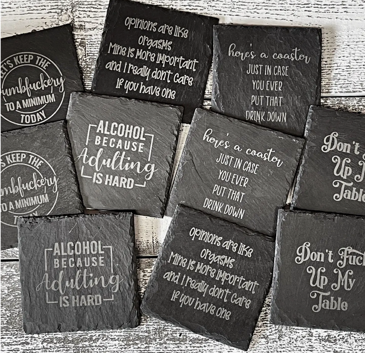 Snarky, Funny Coasters