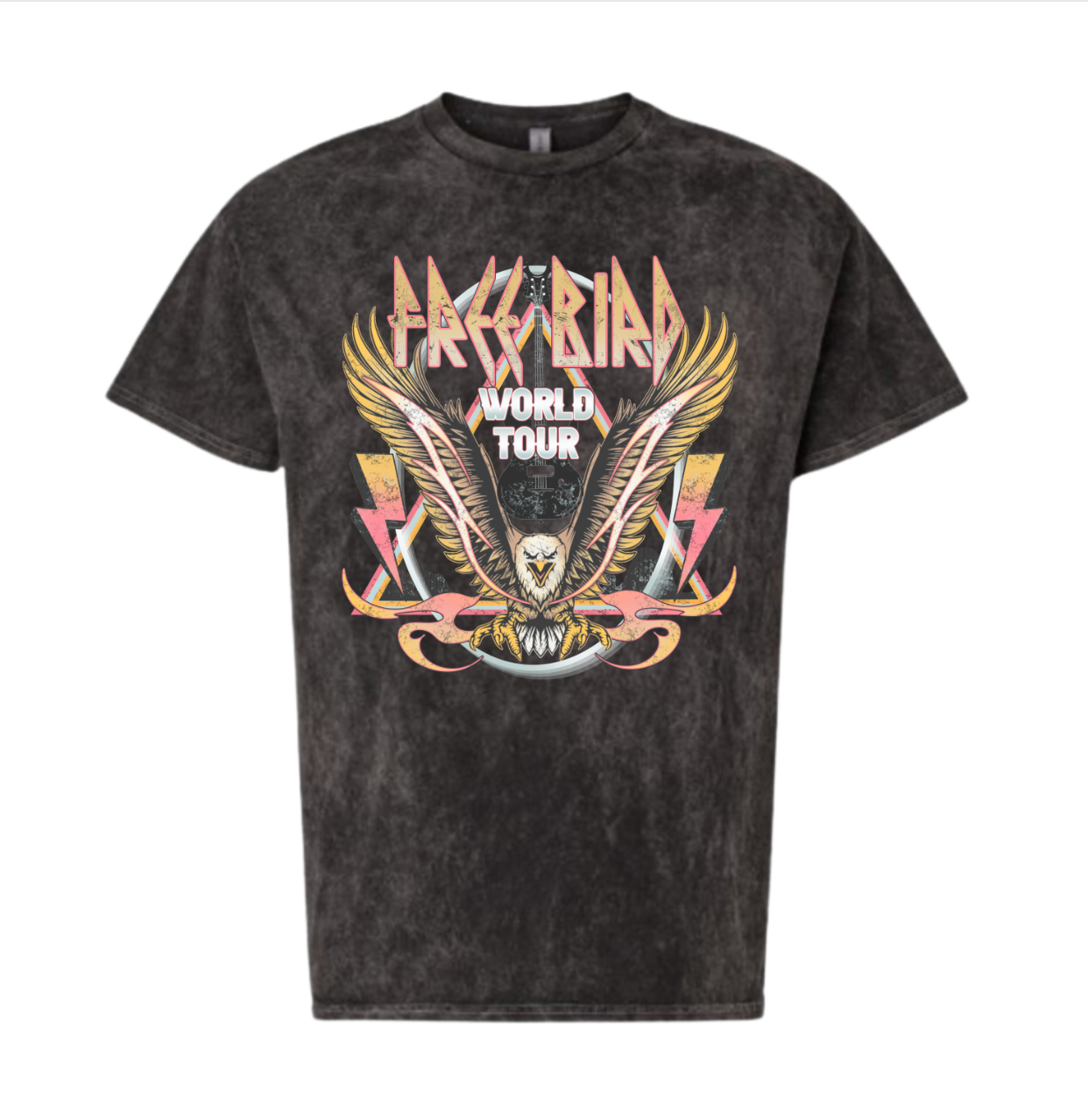 Free Bird Mineral Wash Graphic Tee
