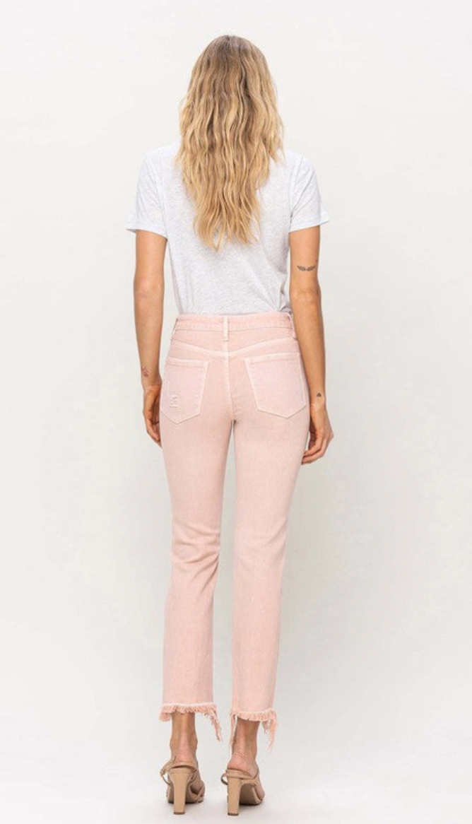 Vervet Mid Rise Straight Jeans