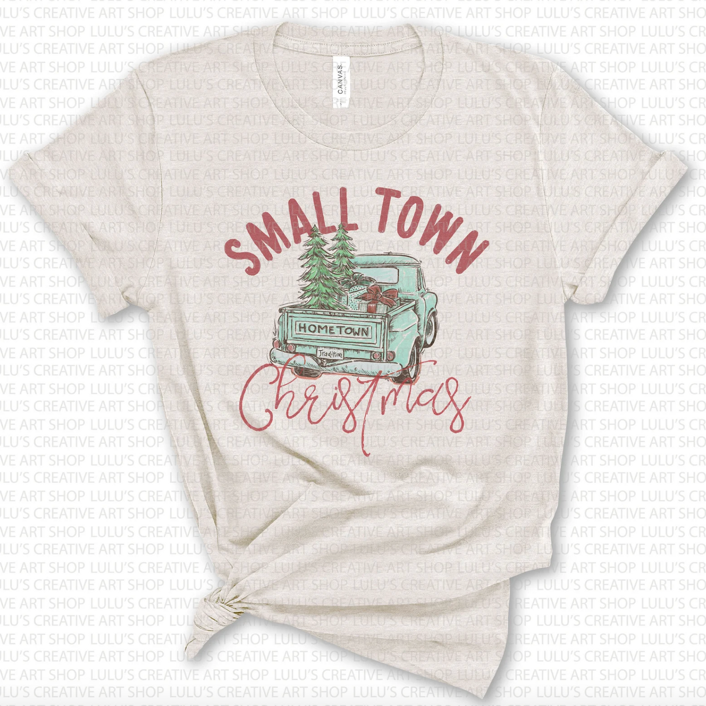 Small Town Christmas Graphic Tee