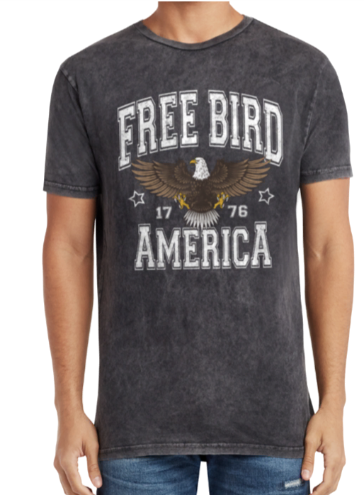 Free Bird America Mineral Wash Shirt