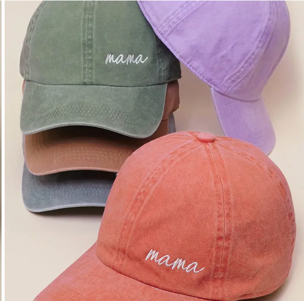 MAMA Embroidered Baseball Hat