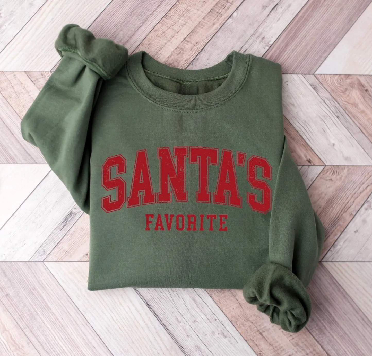 PRE ORDER: SANTA'S FAVORITE CREWNECK