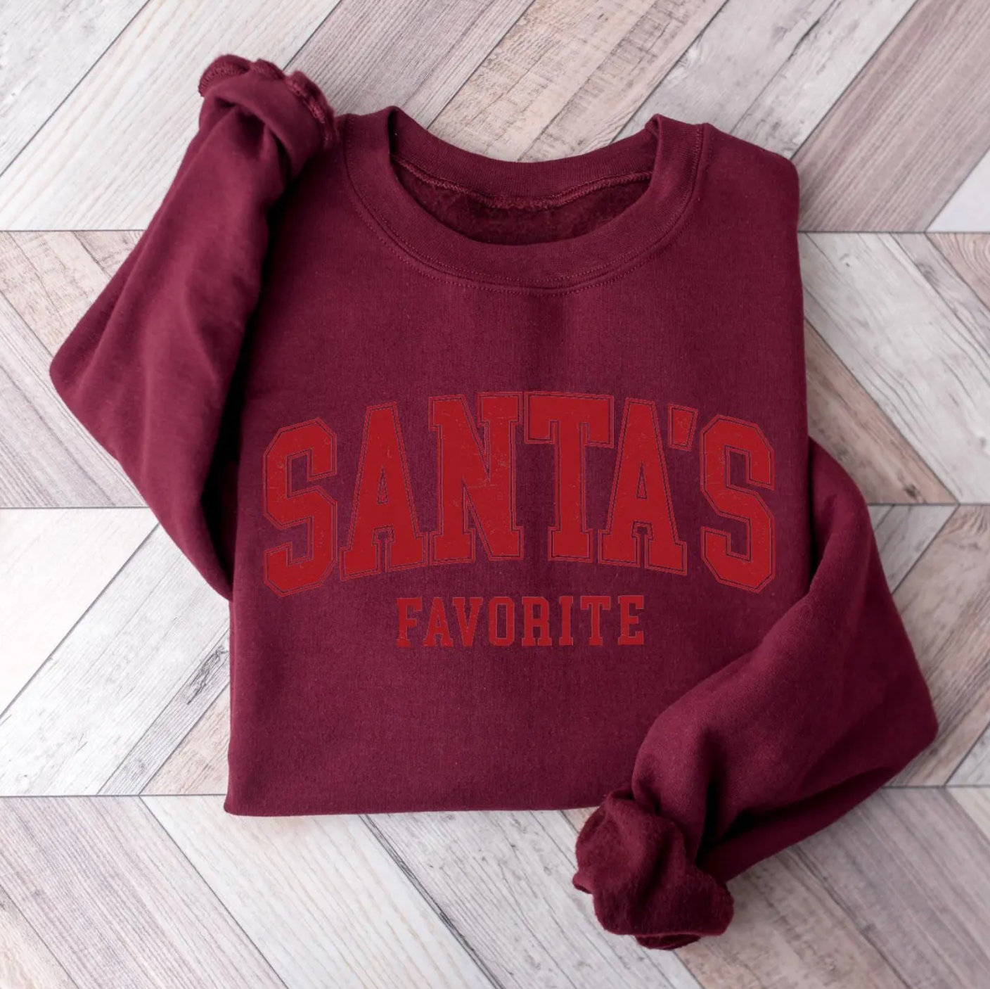 PRE ORDER: SANTA'S FAVORITE CREWNECK