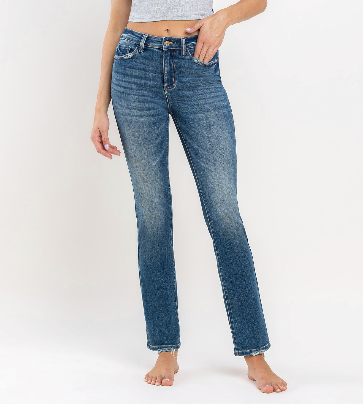 Moonlight Lovervet Straight Leg Jeans