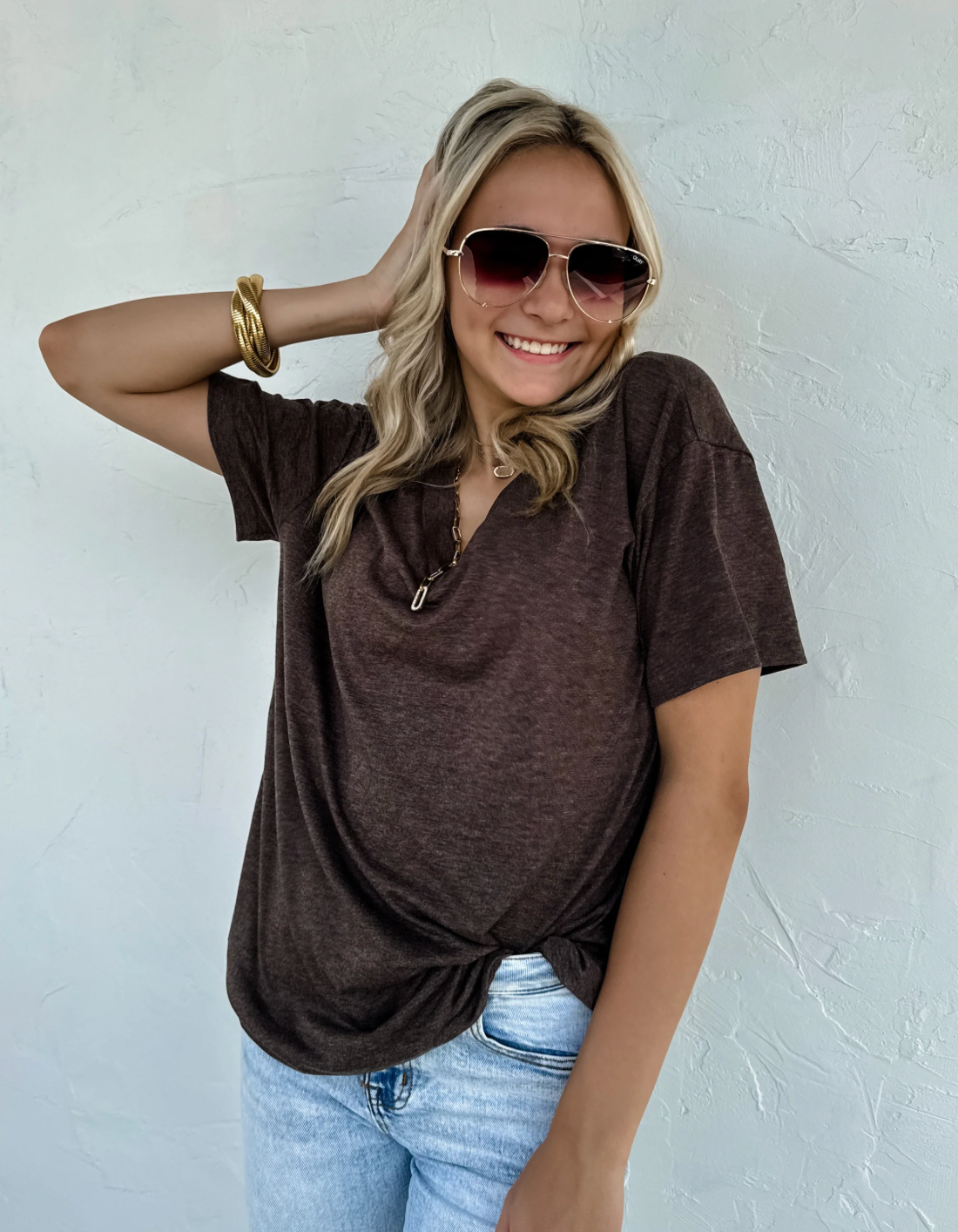 Sadie Soft and Slouchy Boyfriend Tee
