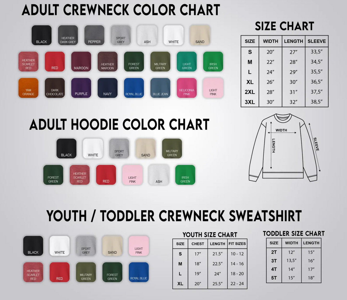 PRE ORDER: SANTA'S FAVORITE CREWNECK