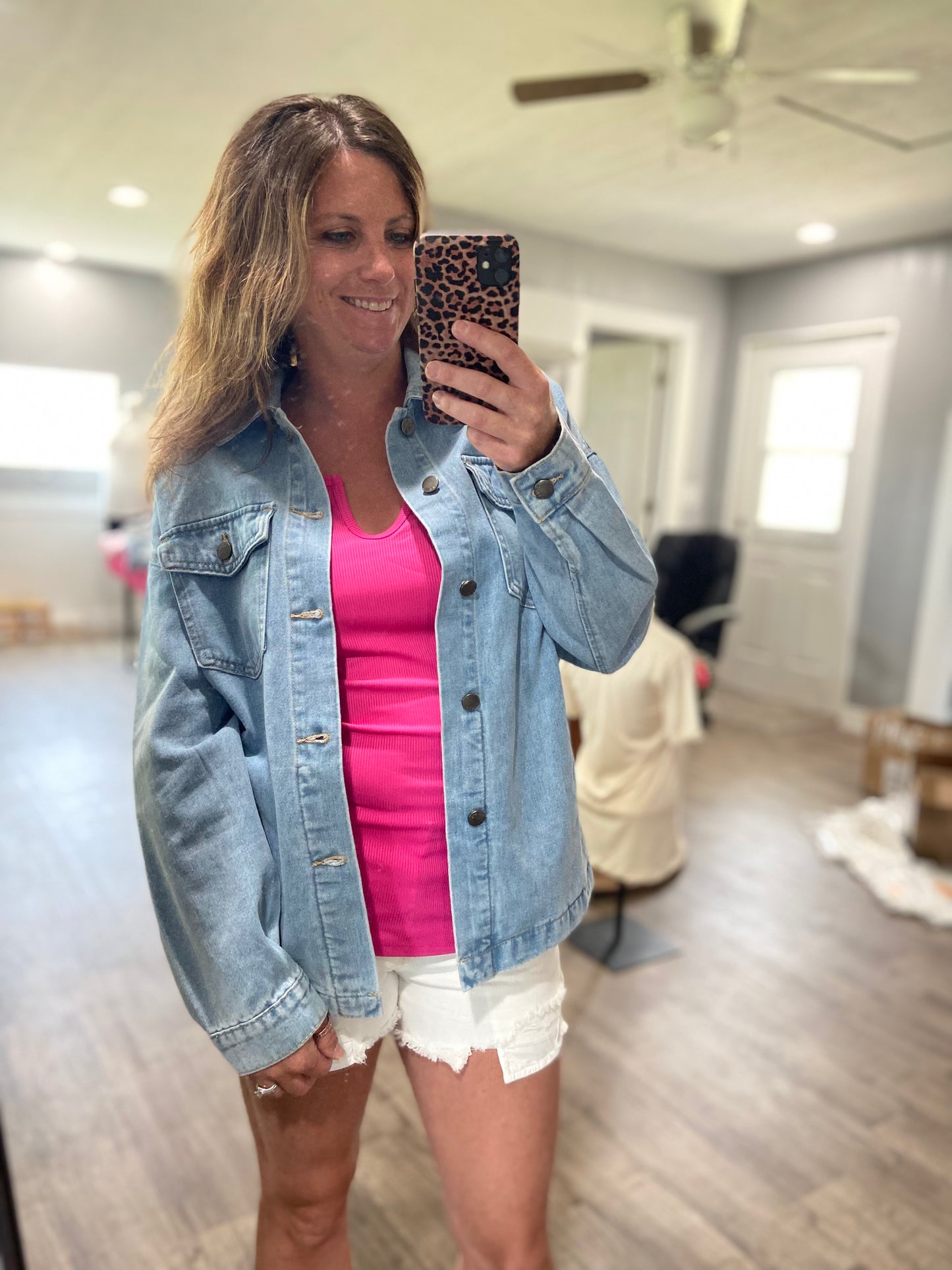 Light wash Jean Jacket