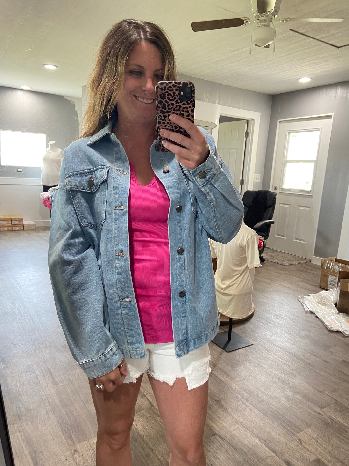 Light wash Jean Jacket