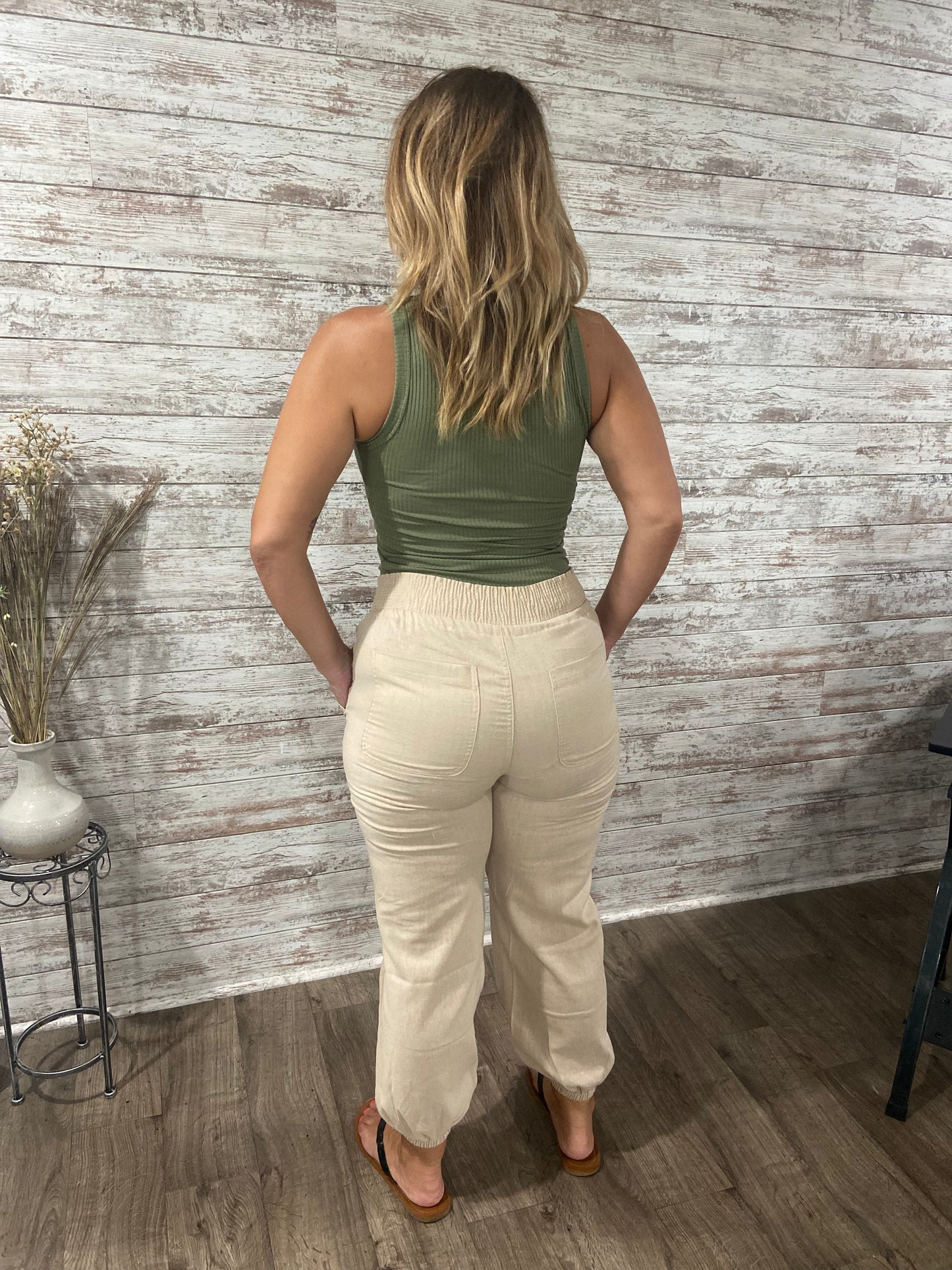 Pause and Reflect High Waist Pants
