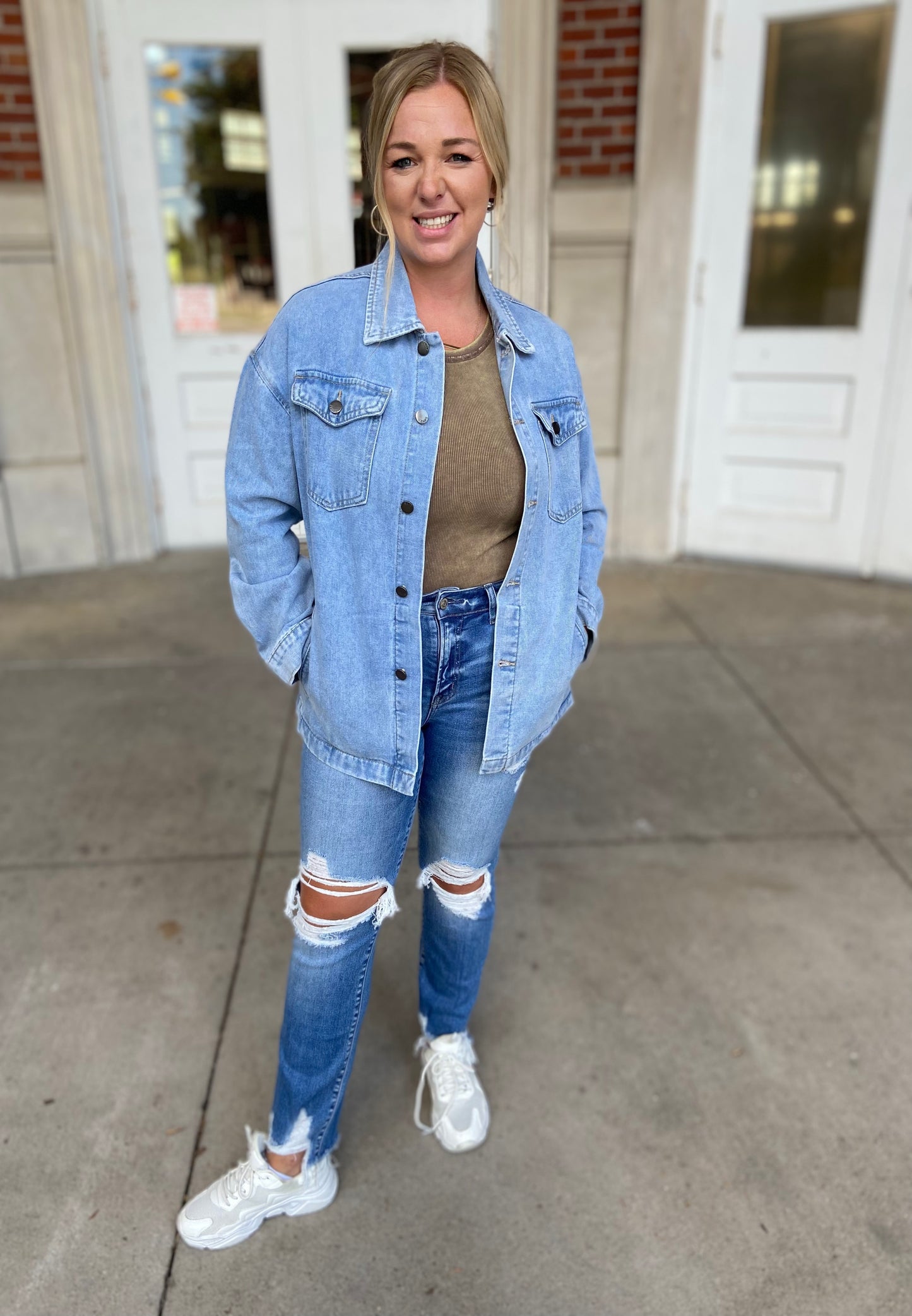 Light wash Jean Jacket