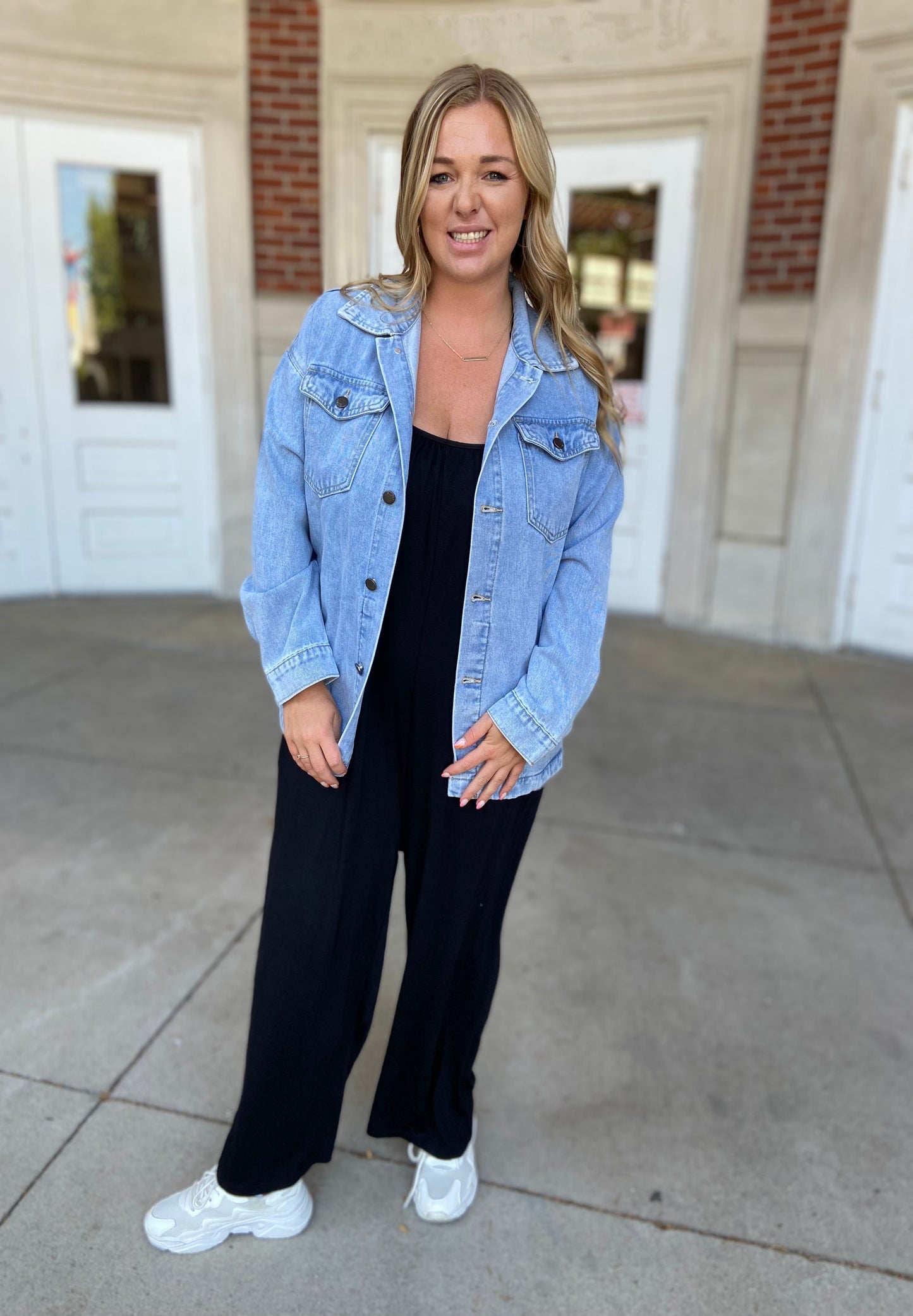 Relaxed Fit Jumpsuit - black