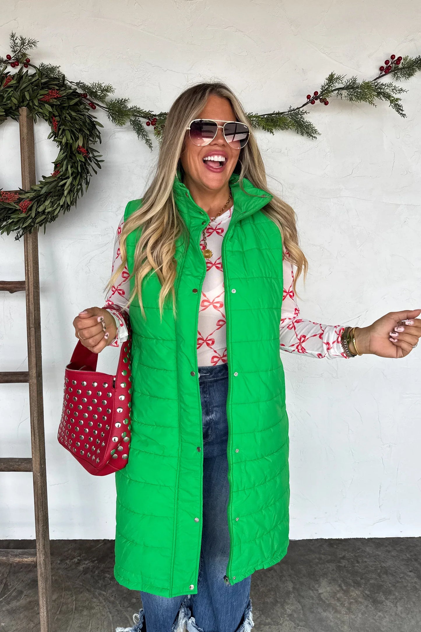 PRE ORDER Kendall Long Puffer Vest