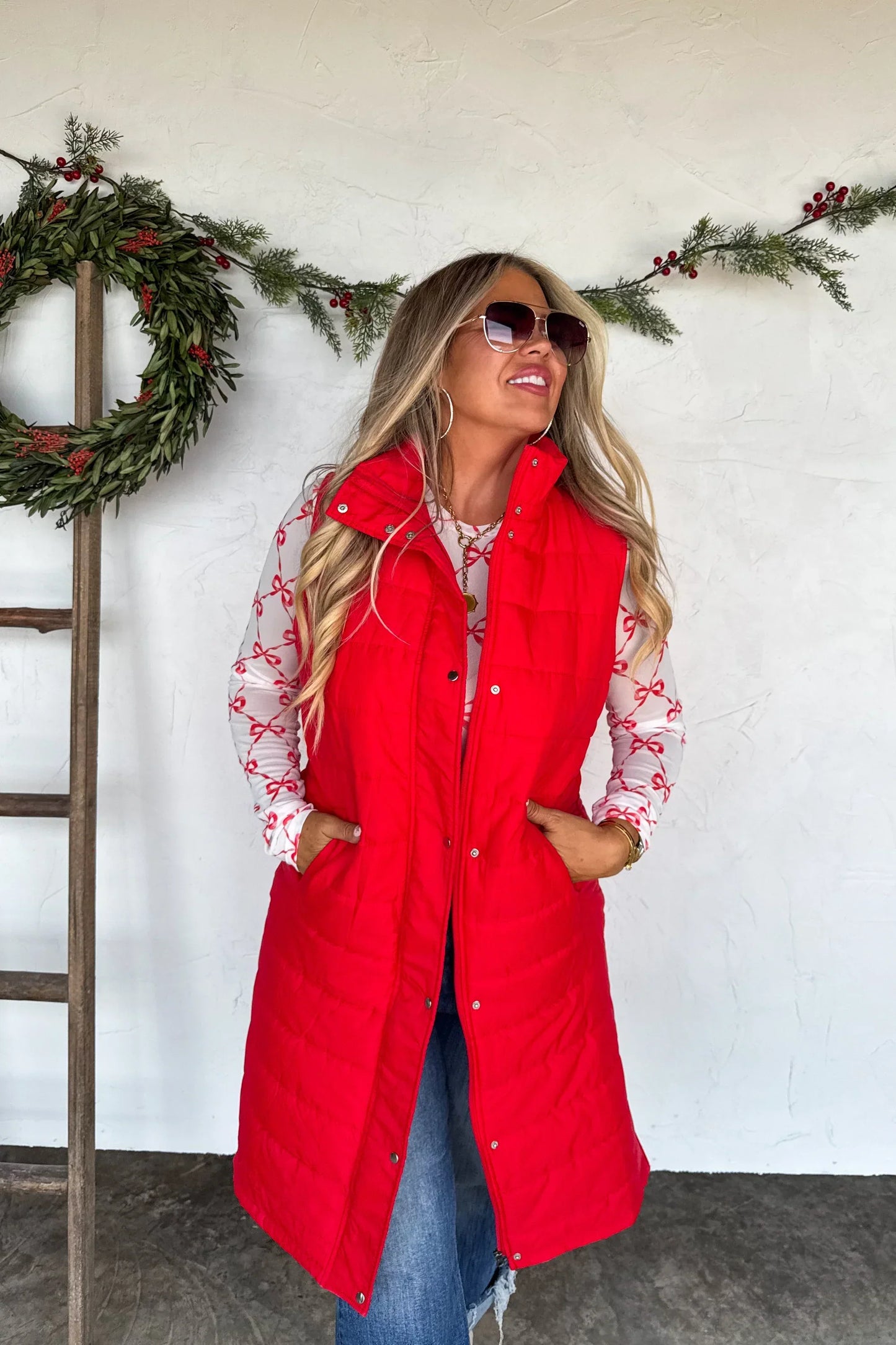 PRE ORDER Kendall Long Puffer Vest