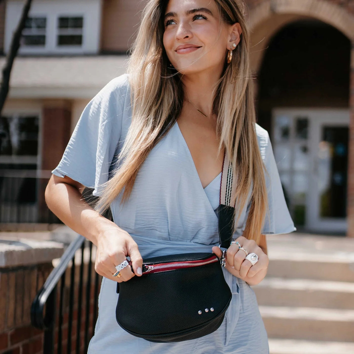 Sutton Crossbody Sling Bag in Three Colors