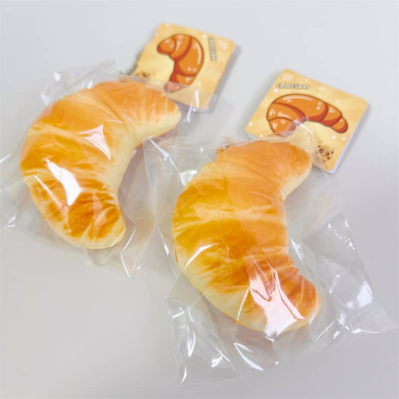 Croissant Squishy Squeeze Toy Fidget Toy