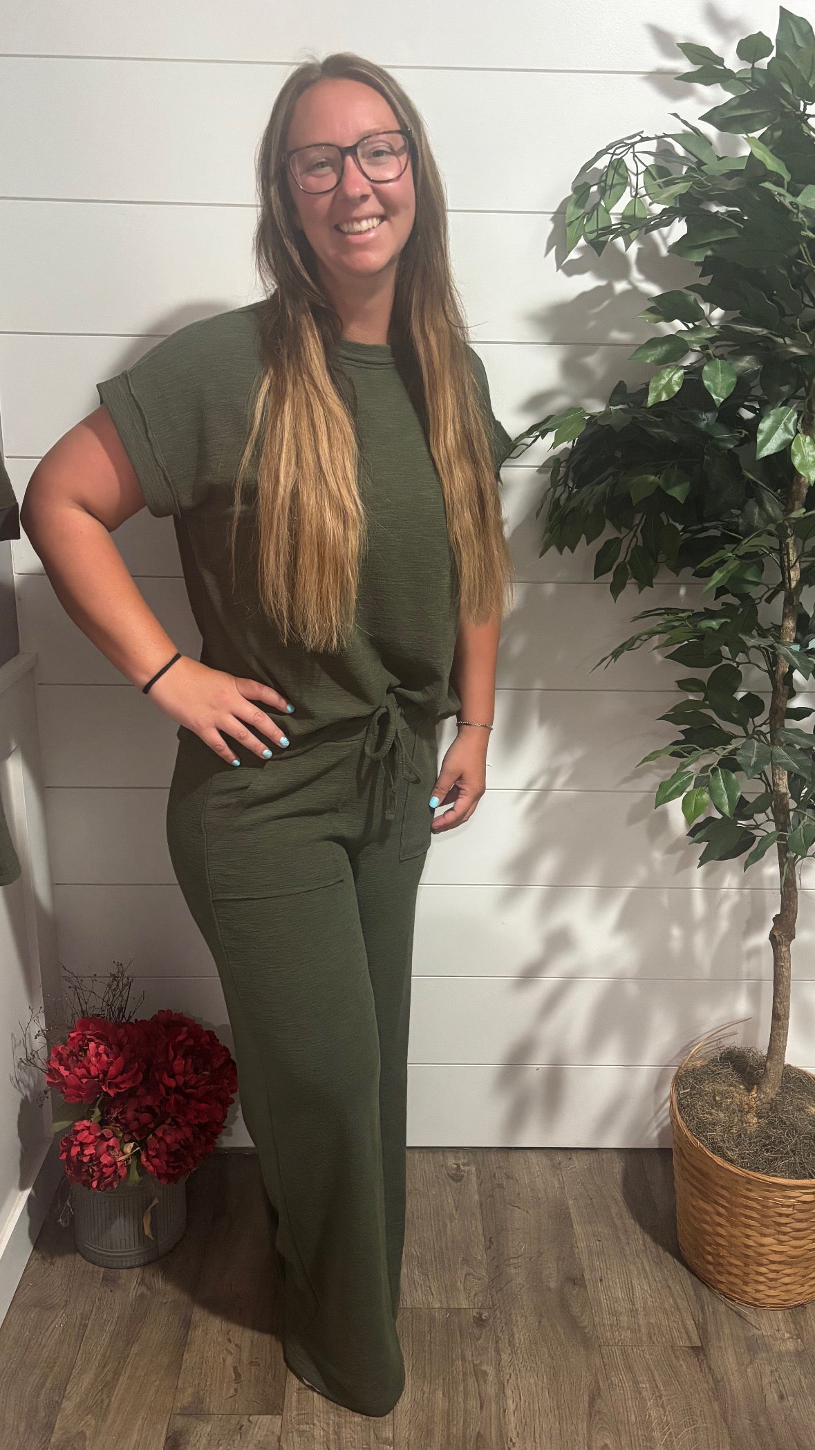 Weekend Wander Lounge Set - Olive