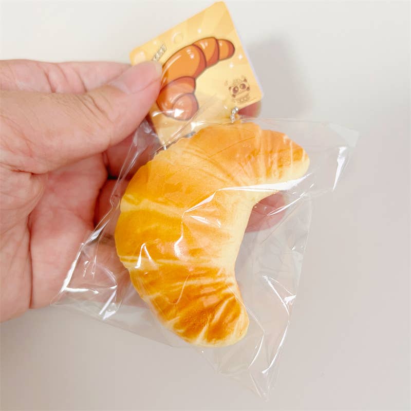 Croissant Squishy Squeeze Toy Fidget Toy