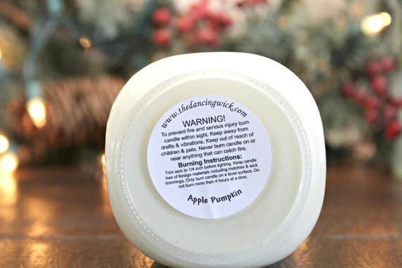 Thanks For Being Part Of My Story Soy Candle | Teacher Gift: Mini 4 oz candle / Shortbread Cookies
