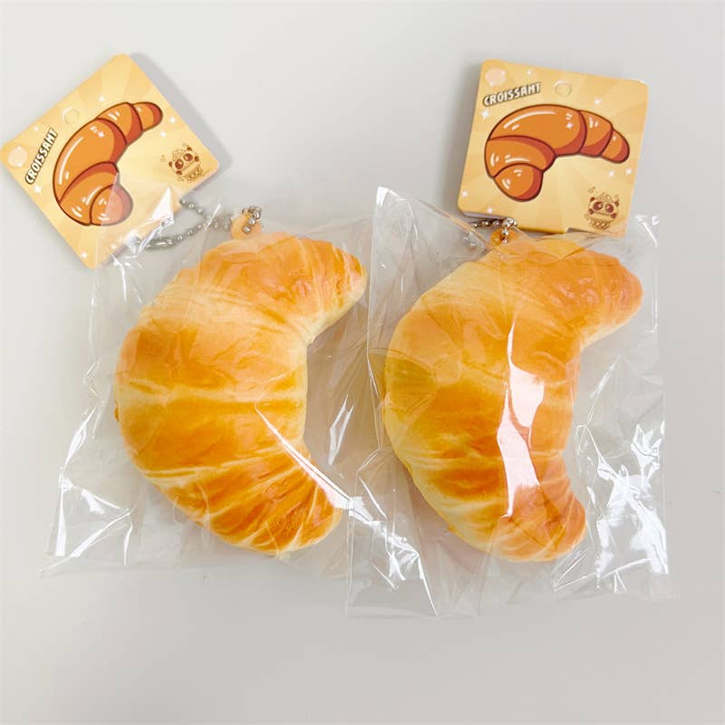 Croissant Squishy Squeeze Toy Fidget Toy
